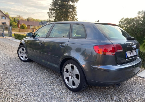 Audi A3 cena 17500 przebieg: 267000, rok produkcji 2007 z Dobrzyca małe 137